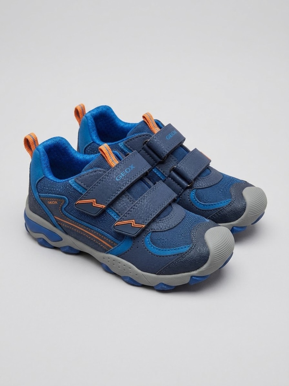 Geox Boys Sneakers. Blue/Grey. Brand New No Box